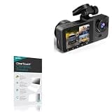 BoxWave Screen Protector Compatible with EMRSTORES-Y15 Dash cam (2 in) - ClearTouch Crystal Privacy (2-Pack), Privacy Screen Protector Flexible Film Clear