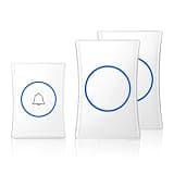 ONMYJFD Doorbell Battery Remote Button Receiver US EU UK Plug Home Call Bell Smart Waterproof
