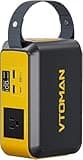 VTOMAN Jump 100 Portable Power Station, 88.8Wh Solar Generator LiFePO4 Battery Power Station with 100W (Peak 200W) AC Outlet, 1x PD 65W USB-C, 2X Regulated 5V/2.4A USB-A for Camping