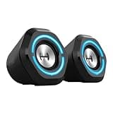 RXXCMD 2.0 PC Speakers .5 Full-Range Unit RGB Lighting Wired Control Support AUX/USB/Bluetooth Input