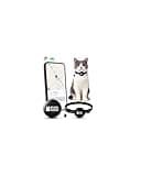 Middle Rabbit Cat GPS Tracker Tag for Android, No Subscription | Pet Tracker for Cats, Works with Google Find My Device | Lightweight Collar Tag Alternative to AirTag for Android Phones