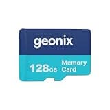 Geonix 128 GB Micro SD, 70MB/s Write, 150MB/s Read, Memory Card, 5 Years Warranty (Blue)