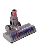 Brush Head, Compatible with Dyson, V7 V8 V10 V11 V15 Vacuum Cleaner Direct Drive Cleaning with 4 Front Lights for Hard Floor and Carpet