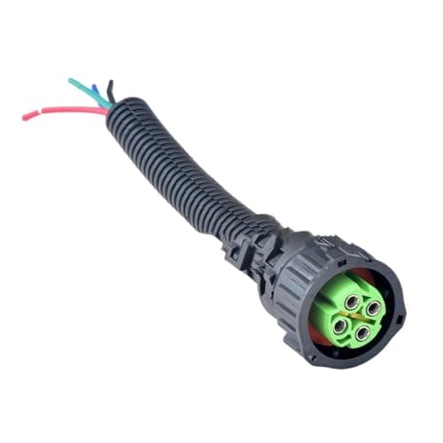 4 Pin Female 3-967325-3 3-965569-3 3-1813099-1 1813137-1 Auto Waterproof Connector Speed Sensor Plug Wire Harness(Brown)