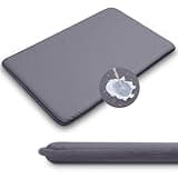 WAYIMPRESS Outdoor Dog Crate Pad, Reversible Waterproof Crate Mat Bed, Wipeable Kennel Mat Pet Sleeping for Medium Large Dogs, Waterproof, Wipeable, Anti-Slip, Kennel Pads 35 x 22 Inch, Dark Gray