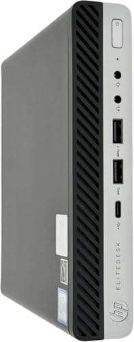 HP ProDesk 800 G5 Mini Desktop PC | Intel Core i7OC | 32GB DDR4 RAM | 1TB SSD | Windows 11 Pro | (Renewed)