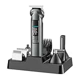 DAXXIN Hair Clippers, 6 in 1 Multi Functional Hair Trimming Set Men's Clipper Shaver Ear and Nose Shears