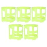 Hemobllo 5pcs Plastic Fire Extinguisher Covers for 35kg Fire Extinguishers, Easy Installation and Wide Application, Protective Handle Cage for Homes and Offices
