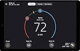 Lennox S40 (22V24) Smart Thermostat, Touchscreen, WiFi, Communicating System Control, Programmable, High Efficiency, Geo-Fencing, Remote Access, Wi-Fi and Alexa Enabled, Easy Installation