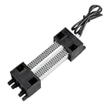 220V 100W Air Heater with Automatic Energy Saving and Insulated Heating Elements for Long Term Use 113x35x26mm