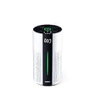 ECOSELF Air Purifiers for Home Large, Air Purifiers for Bedroom 360° Air Intake with Smart Auto Mode, HEPA Air Purifier, Air Cleaner for Smoke