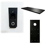 XMWPKQ Peephole Mounting Bracket Compatible with Ring Video Doorbell 1 2, Peephole Camera Adapter for Apartment Auth Chime, Renter Friendly No Drill Installation