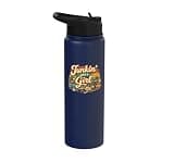 Junkin' Like a Girl Vintage Retro Thrift Lover Stainless Steel Insulated Water Bottle