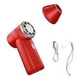 Compact 88mm Handheld Cordless Air Blower High Wind Speeds 20m / s Portable for Easy Snow Removal and Inflation Needs Inflating Snow Removal Blower