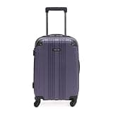 Kenneth Cole REACTION Out of Bounds Lightweight Hardshell 4-Wheel Spinner Luggage, Smokey Purple, 20-Inch Carry On