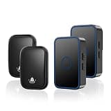 ONMYJFD Home Door Bell Chime US EU UK Plug Doorbell Self Powered Waterproof No Battery Required Cordless