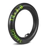 1-Pcs 14x3.0/3.2 Inner Tube with Bent Valve Stem Compatible with 14x3.0 14x3.2 E-Bikes Electric Scooters Mopeds Kids Chopper Bikes and Folding Bikes Inner Tube