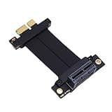 SENECESLI PCIe 4.0 1x Riser Cable, High Speed Sockets -abs -pcb and GPU Graphics Card Extension Cable for USB (10 cm)
