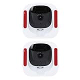 Bewinner 2 Pack 2K 4MP Window Security Camera, 2.4G 5G Dual Band WiFi Indoor Camera for Home Security, Smart with APP, 140° Wide Angle, No Drilling Installation