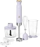 2-Speed Immersion Blender with Chopper by Drew Barrymore (Lavender)