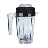 0.9L Blender Cup Container Suitable For 32oz Food Equipped With Stainless Steel Blades