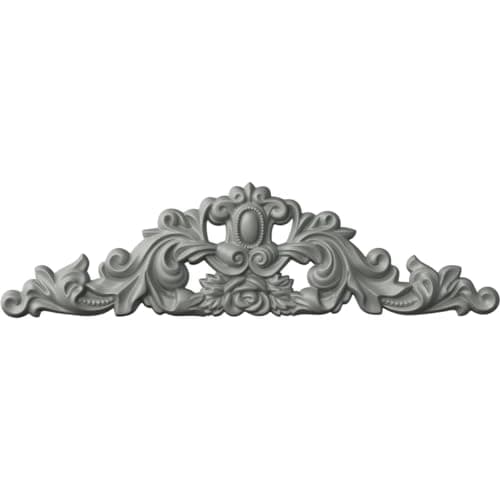 Ekena Millwork 32 1/4"W x 8 7/8"H x 1 5/8"P Legacy Center Onlay