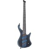 Ibanez EHB Ergonomic Headless Bass 5-string Bass Guitar - Midnight Arctic Ocean Matte