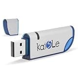 KAISLE 64GB USB Flash Drive, External USB Flash Memory Storage Thumb Drive, Portable Flashdrive with Keychain, 64 GB USB 2.0 Memory Stick exFAT Data Storage Jump Drives for Computers