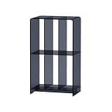 WANGHAI2024M Bookcases Minimalism Acrylic Multi-Tier Small Bookshelf Narrow Sidebar Storage Shelves for Home Office
