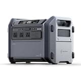 Segway Portable Power Station Cube 1000, 2200W AC Outlets, 1024Wh LiFePO4 Battery, Expandable Battery Capacity up to 5kWh Solar Generator for Camping, Home Backup, Power Outages, Off-grid