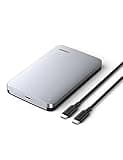 UGREEN USB C Hard Drive Enclosure for 2.5" SATA SSD HDD - Aluminum USB C to SATA Adapter USB 3.1 Gen 2 Support UASP - Compatible with MacBook Pro Air, WD, Seagate, Toshiba, Samsung, Hitachi