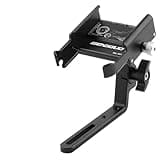 VURUPZAKS Bicycle Phone Holder Aluminum Alloy Bike Phone Support Bracket 360° Rotating Motorcycle Mobile Phone Mount for Outdoor Riding