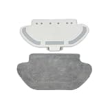 FBUGZENQN Mop Cloths Mount Holder with Mops Tray Spare Parts Accessory,Compatible for Viomi,SE,Compatible for Xiaomi,STYTJ02YM,Robot Vacuum Cleaner