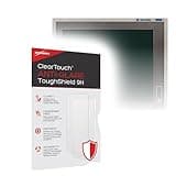 BoxWave Screen Protector Compatible With Allen Bradley 6186 17" - ClearTouch Anti-Glare ToughShield 9H (2-Pack), Anti-Glare 9H Tough Flexible Film Screen Protector