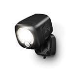 Ring Spotlight Battery — Motion-activated spotlight, bright LEDs, works with Amazon Sidewalk, Black