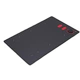 Cuifati Drawing Tablet, 8192 Levels Pressure Sensitivity Battery Free, 4 Customizable Shortcut Keys and Dial, Graphics Tablet for Digital Art, Online Teaching, Remote Work, Compatible