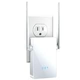 2026 WiFi Extender Signal Booster, New Gen Internet Booster for Home, 4X Faster, Covers up to 16,899 sq.ft, Wi-Fi Repeater with Ethernet Port, Wireless Long Range Amplifier, Easy Setup (White)