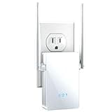 2026 WiFi Extender Signal Booster, New Gen Internet Booster for Home, 4X Faster, Covers up to 16,899 sq.ft, Wi-Fi Repeater with Ethernet Port, Wireless Long Range Amplifier, Easy Setup (White)