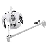 Hair Dryer, 1500W Wall-Mounted Hairdressing Dryer, Hair Drying Hood with LCD Panel, 5 Heating Discs, Overheat Protection, 6.6ft Adjustable Arm, for Salon Hair Care, Perm, Coloring & Styling, White