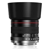 85mm f1.8 Portrait Lens EF Lens for Canon, Manual Focus (MF) for Canon EOS Rebel T8i T7i T7 T6 T6s T6i SL3 SL2 90D 80D 77D 4000D EOS-1D X Mark III/II, 5D Mark IV, 6D Mark II etc (EF Mount)
