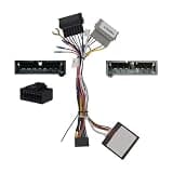 PEIWZPSHY SKYFAME Car 16pin Wiring Harness Adapter Canbus Box Decoder Android Radio Power Cable Compatible with Jeep RP5-CH-004