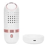 Omquot Fruit and Vegetable Washing Machine, High Efficiency, Food Purifier IPX7 with Charging Base, Multifunctional Device (White)