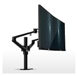VIZLKOG OL-2 Aluminum Height Adjustable 17-32 Inch Dual Screen Monitor Stand Arm Full Motion Mounting Bracket Desktop