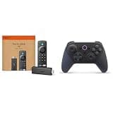 Amazon Fire TV Stick HD with Alexa Voice Remote & Official Luna Wireless Controller Bundle