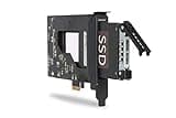 ICY DOCK 2.5 inch SATA SSD Removable Hard Drive Bay Adapter for PCIe Expansion Card Slot | ExpressSlot MB839SP-B