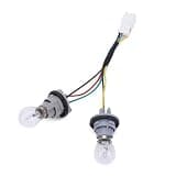 Slakerbe Tail Light Socket Harness with Bulbs for Kia Optima 2014-2015 Rear Taillight Lamp Socket and Wire Harness Rear Lamp AssemblyReplace 92451-4C500 92451 4C500 924514C500