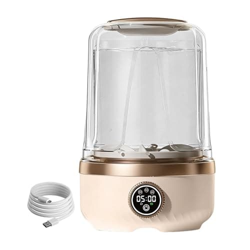 Underwear Washing Machine | 3 Gear Rechargeable Clothing Washer | 2L Rechargeable Panty Washing Machine | For Apartment Camping Travel Home Dormitory Laundry Socks Delicate Fabrics Towels