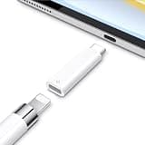 USB C Pencil Adapter for Apple Pencil 1st Gen Compatible with iPad 11th 10th Gen Only, USB-C to for Lightning Pencil Charger Adapter, Type-C Male iPencil Dongle Connector for iPad A16 with Pencil 1