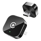 Yizro Wireless CarPlay Adapter for Apple iPhone & Android, 2-in-1 Adapter Convert Wired to Wireless Dongle