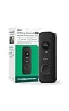 Blink Battery Doorbell 2K+ (newest model) — Wireless video doorbell, 2K resolution, enhanced audio. Required Sync Module not included – Add-On (Black)